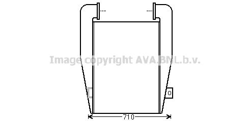 AVA QUALITY COOLING Интеркулер ME4241